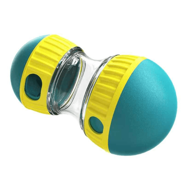 Distributeur de croquettes pour chat jouet ludique stimulant vert anti anxiété - Whisker Maze™