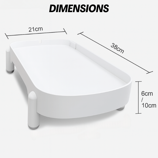 Distributeur de croquettes pour chat support surélevé dimensions | Raised Support™