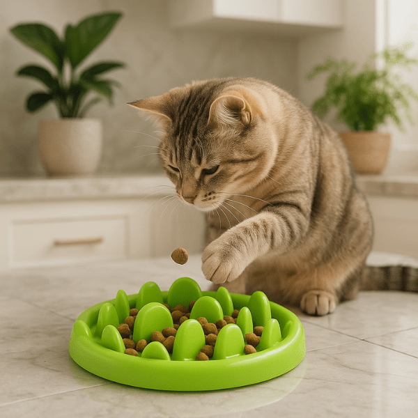 Gamelle anti glouton | PurrPause™ - Amour de Chat