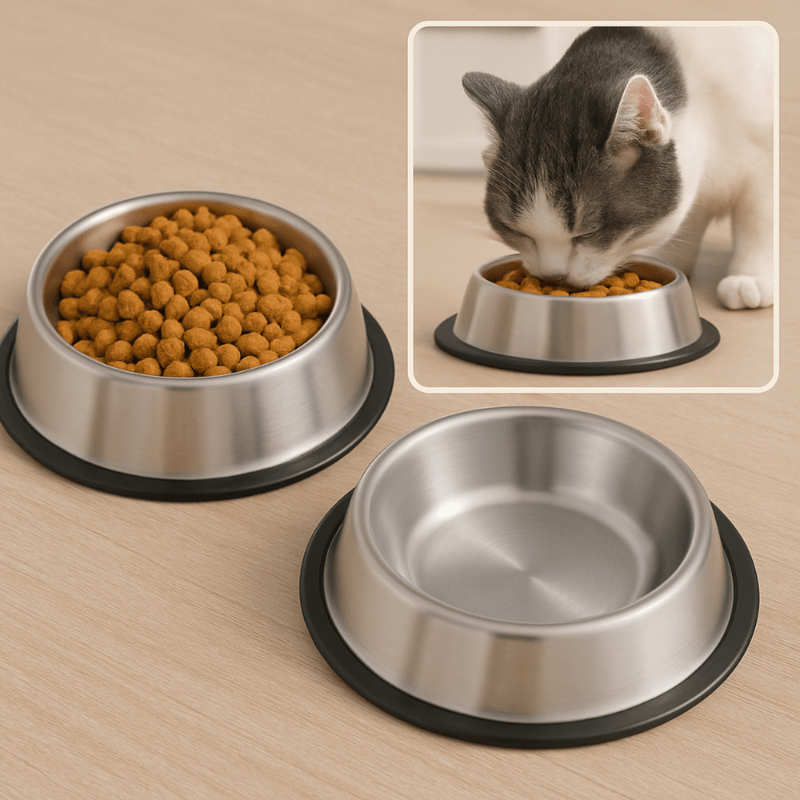 Gamelle chat | Croc Inox™ - Amour de Chat