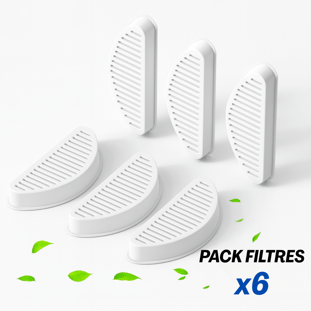 Pack filtre x6 fontaine a eau chat DetectFlow
