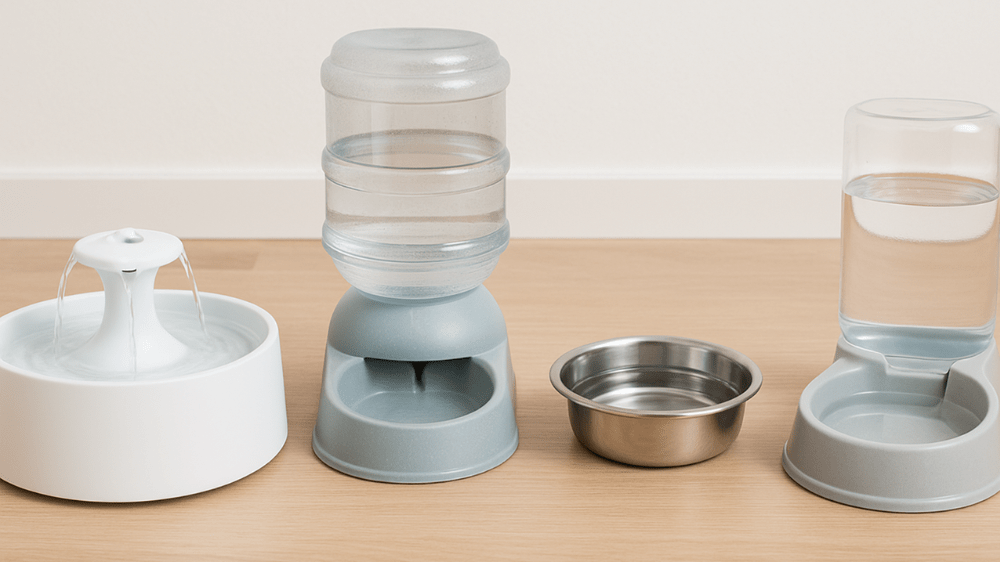 Gamelle, distributeur, abreuvoir, ecuelle ou fontaine pour chat ?