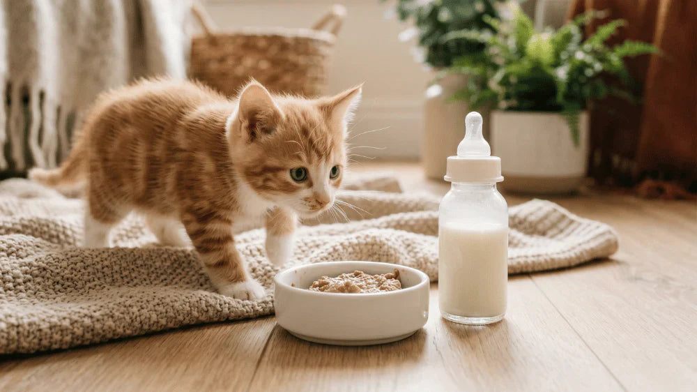 Sevrage chaton : âge étapes essentielles transition allaitement sevrage alimentaire apprentissage
