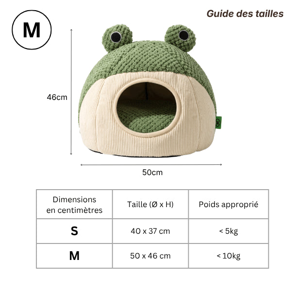 Abri chats disponible en tailles S et M selon le poids du félin convient tout âge et gabarits