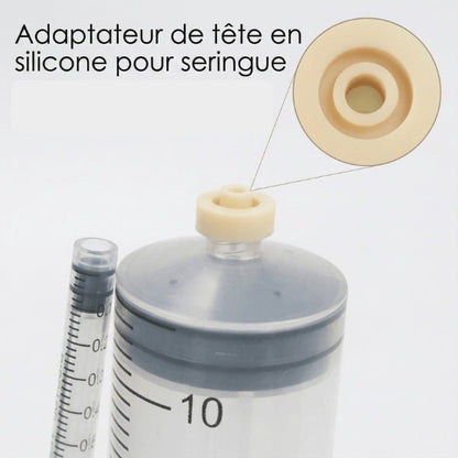 Biberon chaton adaptateur silicone tétine pour seringue alimentation douce et sécurisée