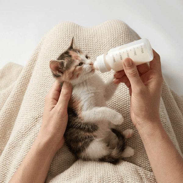 Biberon chaton allaitement au lait avec biberon 50ml pour nourrir chaton en douceur