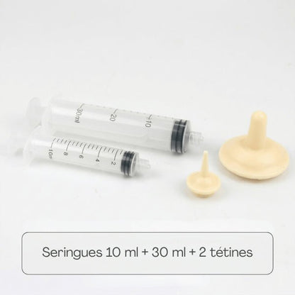 Biberon chaton seringues 10ml 30ml avec tétines pour dosage précis alimentation chaton