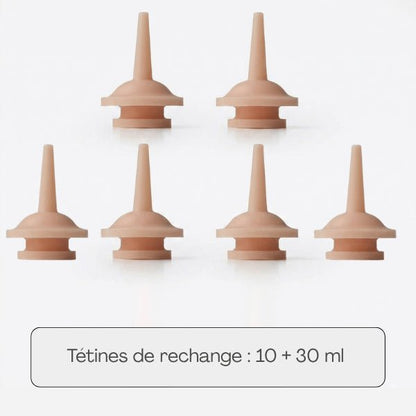 Tétines rechange 10ml 30ml pour nourrir chaton en toute sécurité avec biberon chaton