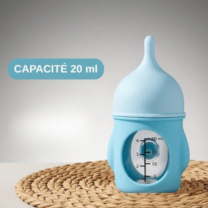 Chatons biberon 20 ml bleu compact pratique alimentation facile chaton