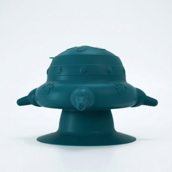 Biberon pour chatons silicone bleu stable avec tétines anti fuite et allaitement contrôlée