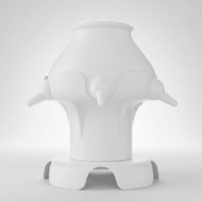Biberon pour chatons modèle blanc multi tétines stable idéal pour nourrissage sécurisé