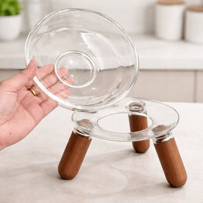 Bol large amovible gamelle pour chat surélevée facile à nettoyer idéale repas museau plat
