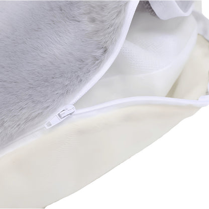 Cachette chat démontable avec fermeture zippée facilitant entretien et lavage régulier