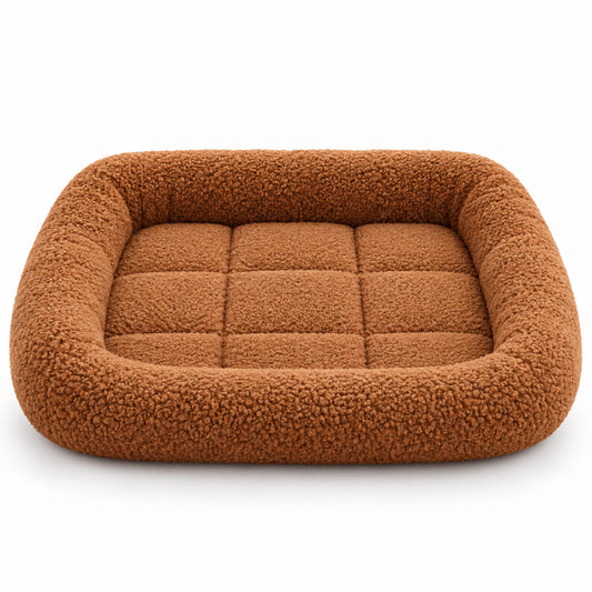 Couchage pour chats en laine d'agneau ultra douce pour un confort optimal