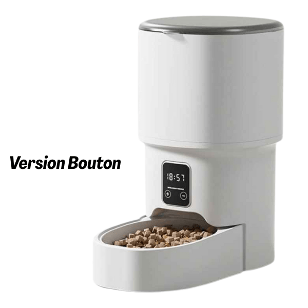 Distributeur croquette chat intelligent automatique programme bouton | Royal Feeder™ - Amour de Chat