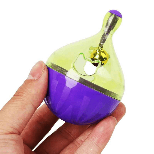Distributeur croquettes chat anti anxiété jouet interactif boule | RollerFeeder™