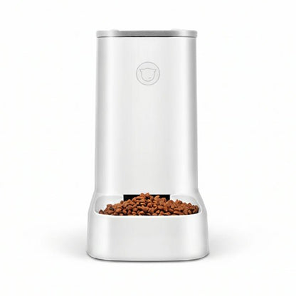 Distributeur croquettes chat design hermétique repas frais autonome et pratique petit espace
