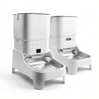 Distributeur croquettes surélevé automatique confort alimentaire réduction tension cervicales