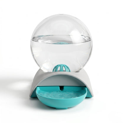 Distributeur d'eau pour chat sans électricité grande capacité pour hydrater en toute autonomie
