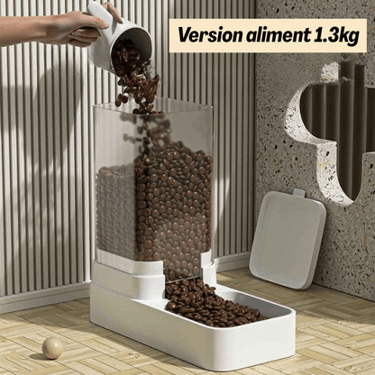 Distributeur de croquettes pour chat | Essentiel Félin™ - Amour de Chat