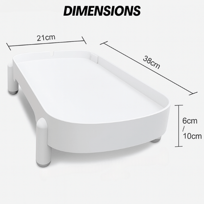 Distributeur de croquettes pour chat support surélevé dimensions | Raised Support™