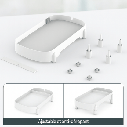 Distributeur de croquettes pour chat support surélevé pied ajustable | Raised Support™