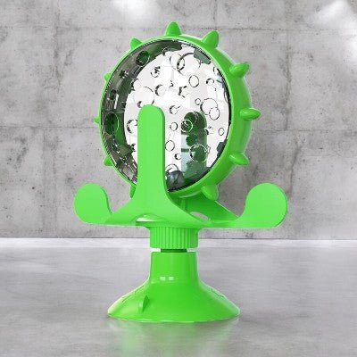 Distributeur de Croquettes - WhirlCatFeeder™ - Vert - Mon Amour de Chat