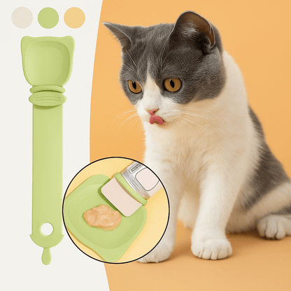 Distributeur Nourriture Chat | MeowSpoon™ - Amour de Chat