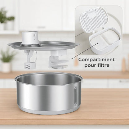 Filtre fontaine à chat facile à monter dans fontaine Catronic™