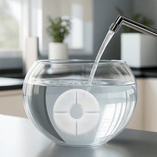 Filtre fontaine à eau chat conseil tremper rincer avant utilisation fontaine automatique Hydroflor™