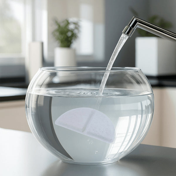 Filtre fontaine chat prêt à l'emploi pour filtration optimale durable