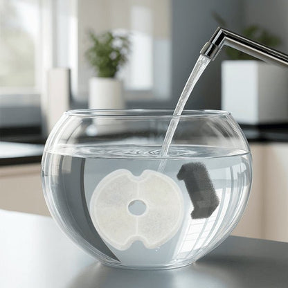 Filtre fontaine eau chat conseil humidification avant utilisation fontaine PearlFlow™