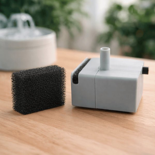 Filtre pompe fontaine chat compatible avec pompe pour retenir poils et impuretés