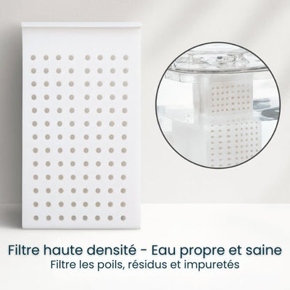 Filtre pour fontaine a eau chat haute densité eau saine pour fontaine robinet Robyss™