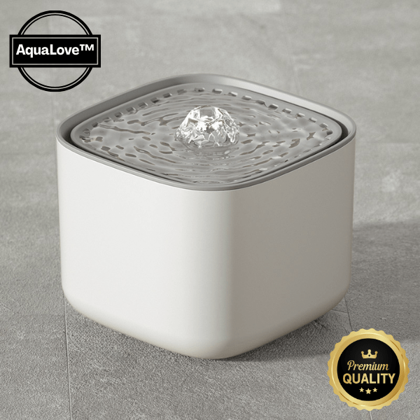 Fontaine a eau chat qualité premium AquaLove source eau mouvement