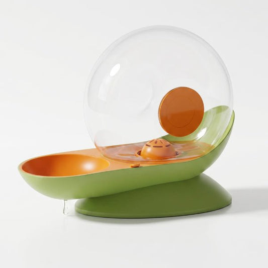 Fontaine à eau chat sans électricité grande capacité filtrée pour hydratation autonome anti stress