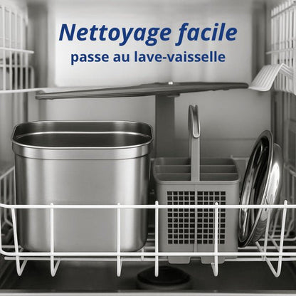 Fontaine chat inox facile à nettoyer passe au lave-vaisselle meilleure entretien simple Vortex™