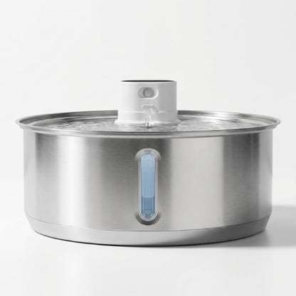 Fontaine pour chat grande capacité inox intelligente sans fil longue autonomie pour plusieurs chats
