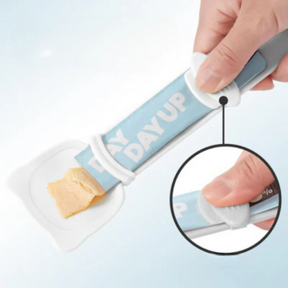 Friandise avec distributeur nourriture chat MeowSpoon™ gris