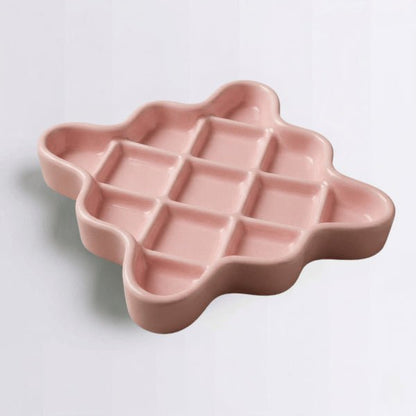 Gamelle anti glouton céramique pour chat rose bords lisses sécurité et confort