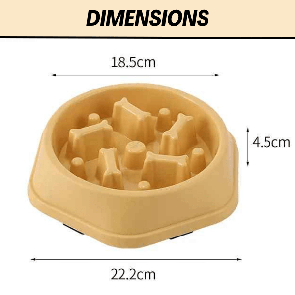 Gamelle anti glouton chat | Break Bowl™ - Amour de Chat