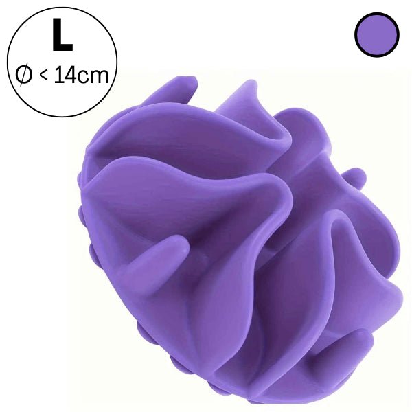 Gamelle anti-glouton chat taille L violet pour intérieure gamelle classique 14 cm BaseBowl™