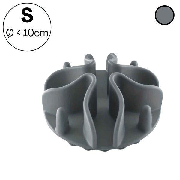 Gamelle anti-glouton chat taille S gris pour intérieure gamelle classique 10 cm BaseBowl™