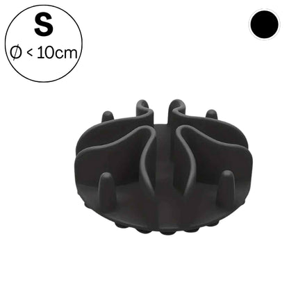 Gamelle anti-glouton chat taille S noir pour intérieure gamelle classique 10 cm BaseBowl™