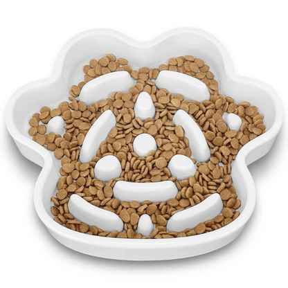 Gamelle anti glouton chat | Tempo Croc™ - Amour de Chat