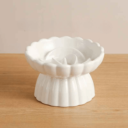 Gamelle anti glouton chaton | CéramWhisker™ - Amour de Chat