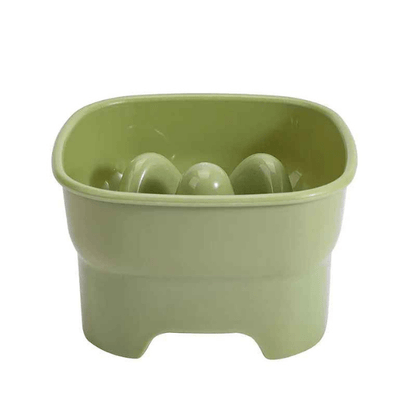 Gamelle anti glouton chaton confortable surélevée vert SavourKitten™