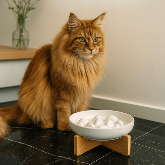 Gamelle anti glouton | Croc Control™ - Amour de Chat