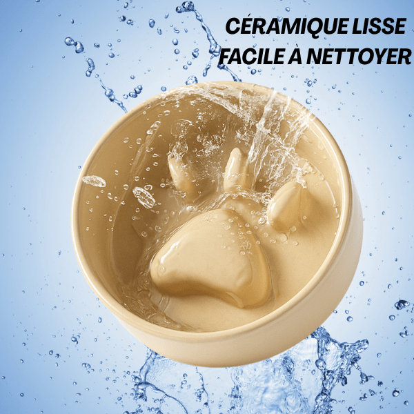 Gamelle anti glouton | ZenCroquette™ - Amour de Chat