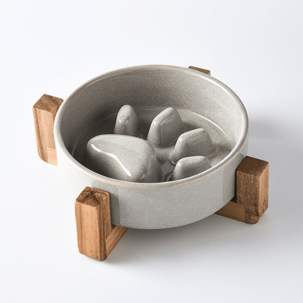 Gamelle anti glouton | ZenCroquette™ - Amour de Chat
